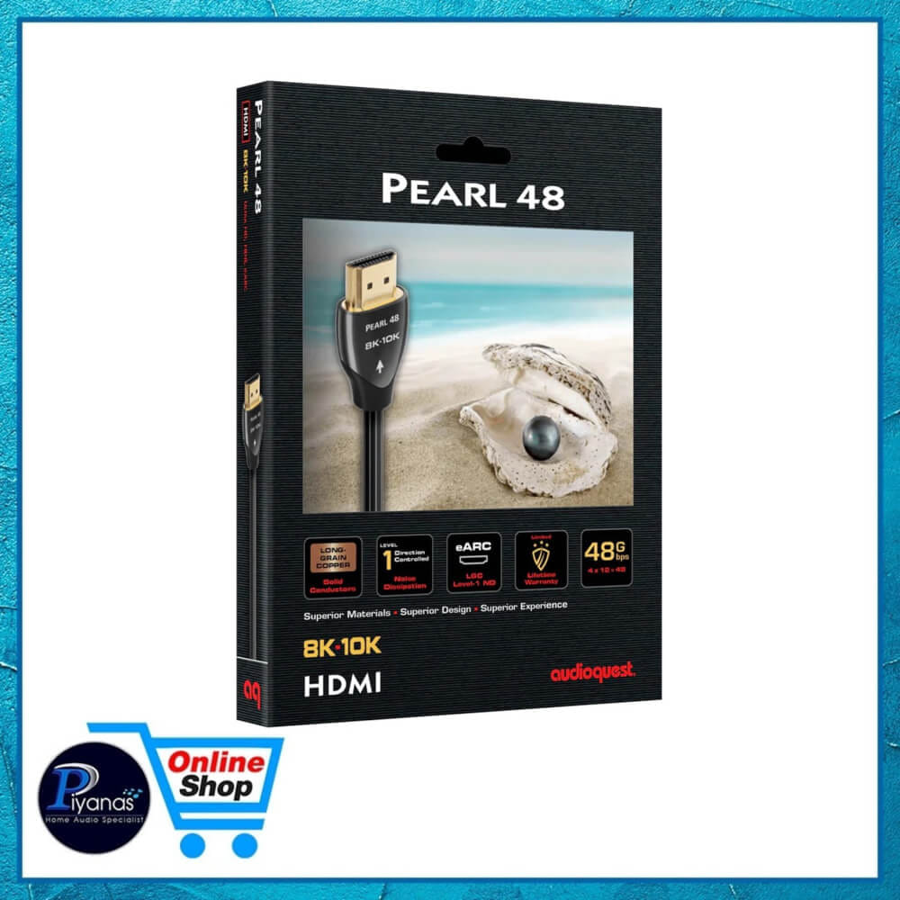 สาย HDMI AUDIOQUEST : HDMI-PEARL 48 VERSION 2.1 (2.0 เมตร)